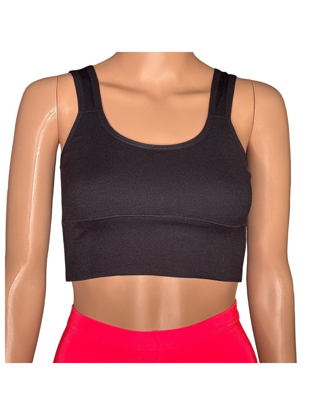 Classic Black Sports Bra - Women's Activewear Small